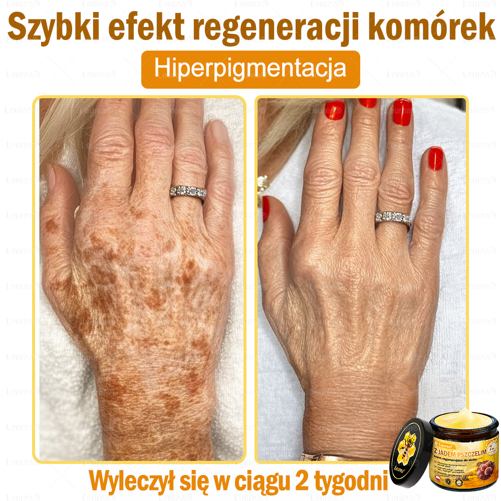 PL✨Leurea® Jad Pszczeli Regeneracja Skóry Krem🔥 Naturalna regeneracja skóry, wygładzenie zmarszczek i promienna cera-50 ml