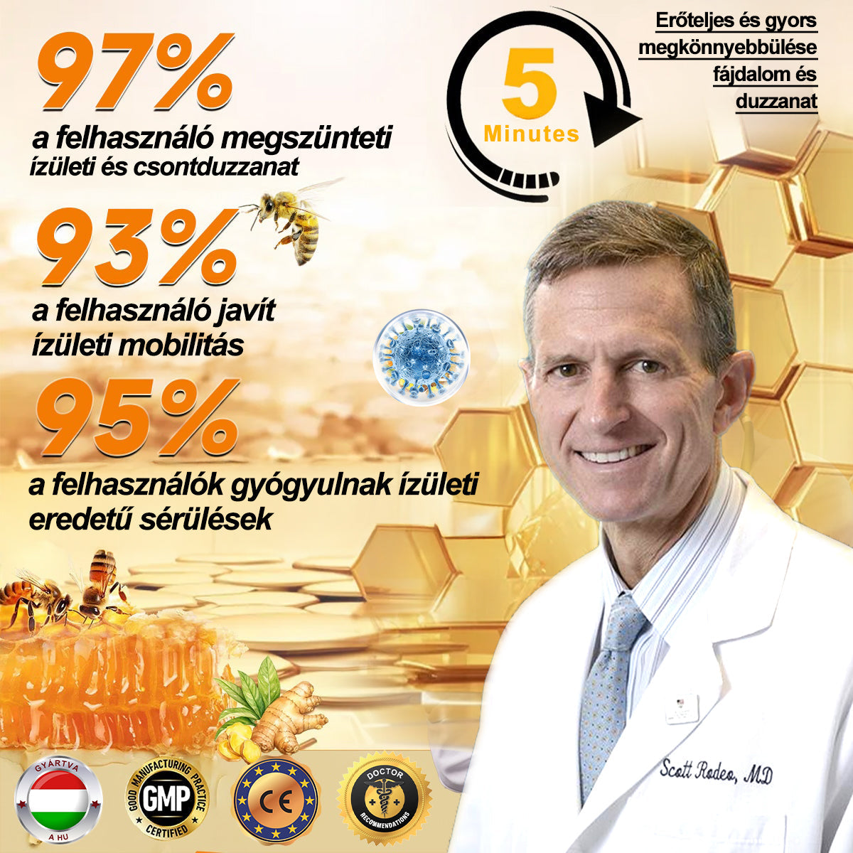 Gbpurity Méhméreg és Glükózamin Ízületi Krém – Hivatalos Márkabolt, MOT Jóváhagyással