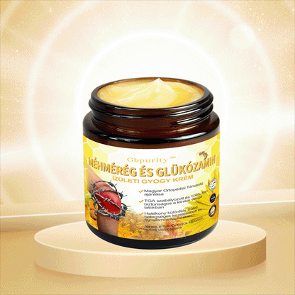 Gbpurity Méhméreg és Glükózamin Ízületi Krém – Hivatalos Márkabolt, MOT Jóváhagyással