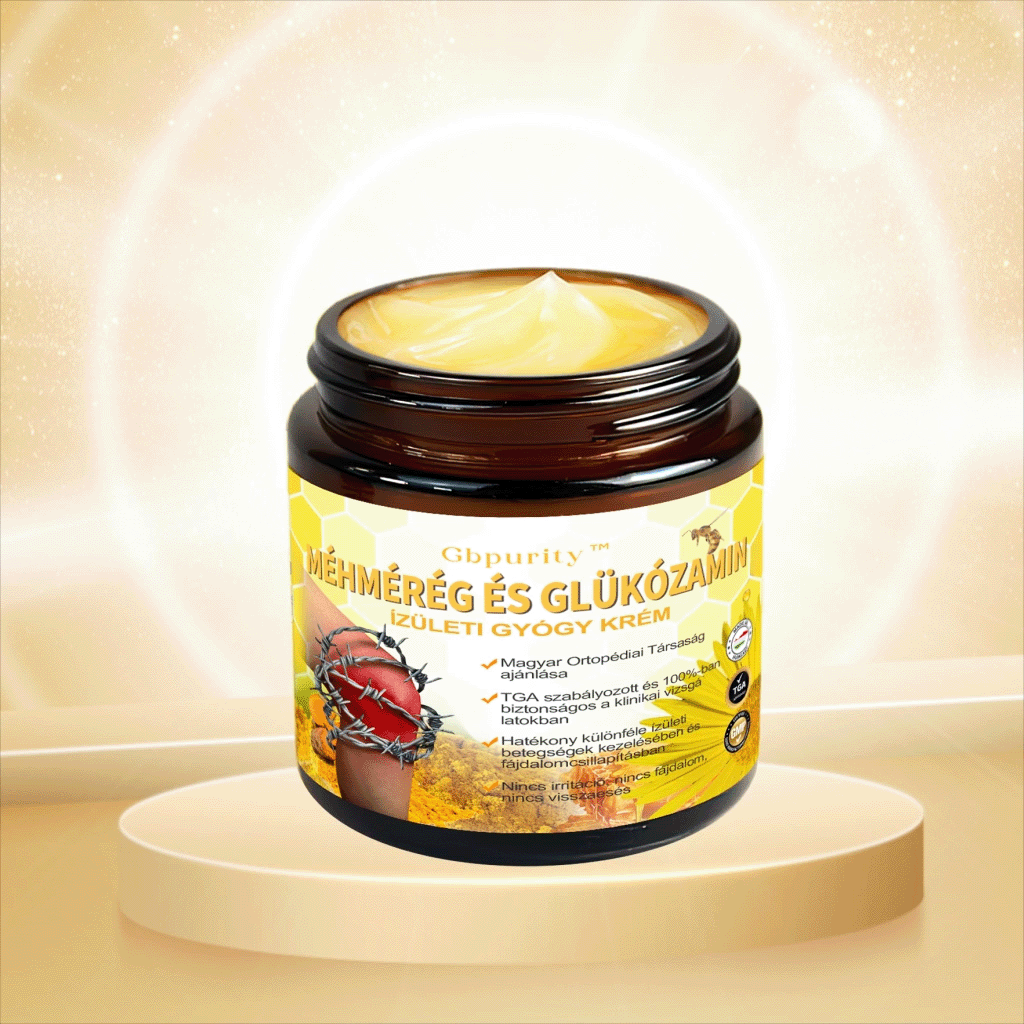 1️⃣ Gbpurity™ Méhmérég És Glükózamin Ízületi Gyógy Krém|TARTALMAZ MÉHMÉREG PEPTIDET, GLÜKÓZAMINT ÉS ARNIKÁT