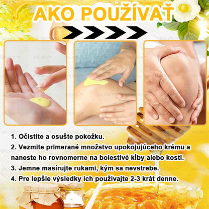 XRLXRL™ Krém na úľavu od bolesti a hojenie kostí s včelím jedom 🦴(Špeciálne pre starších dospelých a odporúčaný AAOS👍)