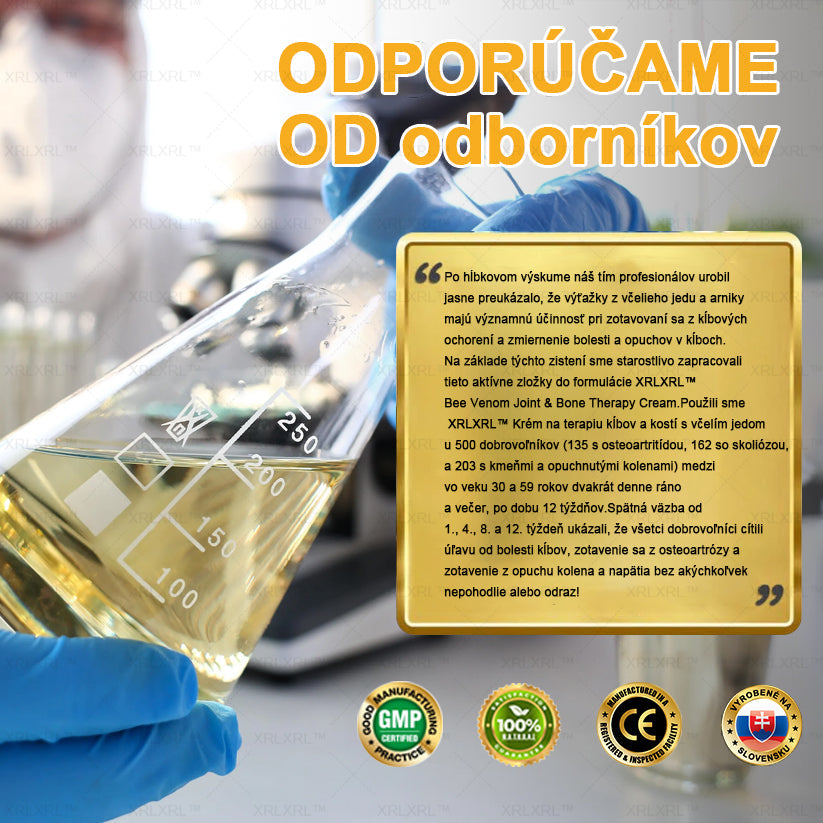 XRLXRL™ Krém na úľavu od bolesti a hojenie kostí s včelím jedom 🦴(Špeciálne pre starších dospelých a odporúčaný AAOS👍)