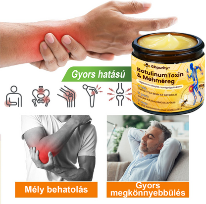 Gbpurity® Botulinum Toxin & Méhméreg Fájdalomcsillapító Krém 🍂 Hivatalos Márkabolt, MOT Jóváhagyással