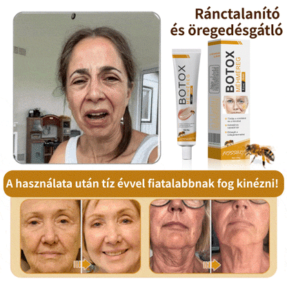 FrissArc™ Botox Méhméreg Ránctalanító Krém, Ráncok csökkentése, bőr feszesítése és világosítása – Kétszeres hatású anti-aging krém