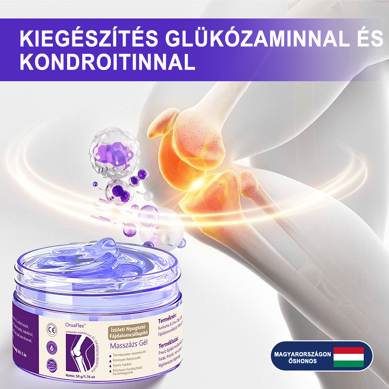 🟪𝐎𝐫𝐮𝐚𝐅𝐥𝐞𝐱™ Kurkuma & Emu Olaj Ízületi Fájdalomcsillapító Masszázs Gél👨‍⚕️Az Ortopédiai Társaság (OGYÉI) által jóváhagyva