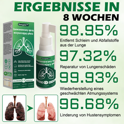 PL🌿𝐆𝐨𝐨𝐲𝐞𝐞𝐫™ Zaawansowany spray do oczyszczania płuc- Zdrowie płuc - wsparcie immunologiczne, detoksykacja i wsparcie oddechowe - Certyfikat CE