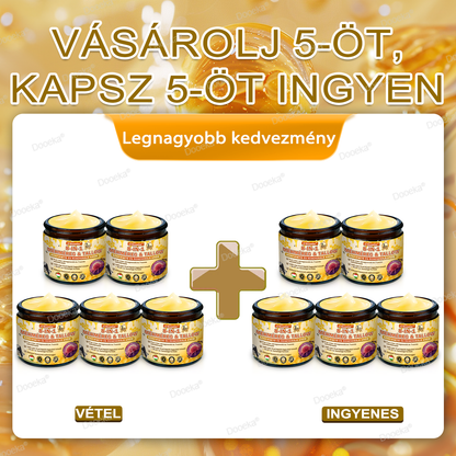 Dooeka® 𝟖-𝐈𝐧-𝟏 Méhméreg & Tallow Bőrfirmító és Regeneráló Krém ⭐ (7 napon belül hatékony) Méhméreg + Tallow · 7X Mélyhidratálás, célozza meg a ráncokat, megereszkedést, striákat, sötét foltokat, purpurát, gyulladásokat és még sok mást.