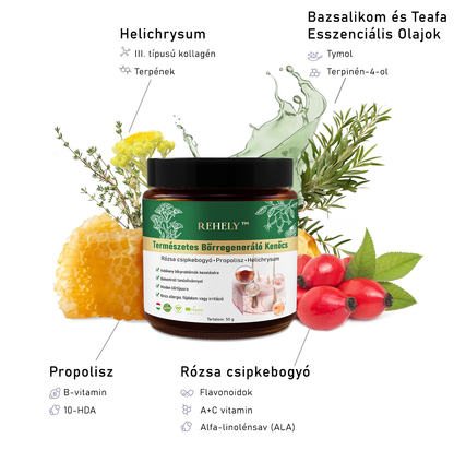 ☀️REHELY™ Természetes Bőrregeneráló Kenőcs | Tisztán vegán, állatkísérlet-mentes
