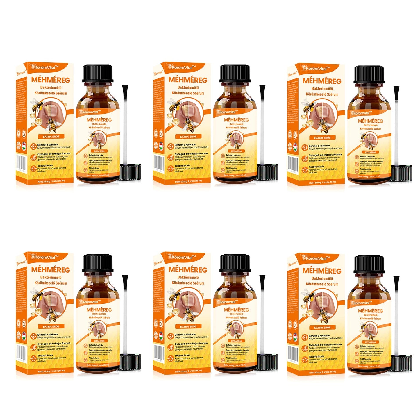 [✨Hivatalos Márkabolt✨] 💝KörömVital™ Méhméreg Baktériumölő Körömkezelő Szérum