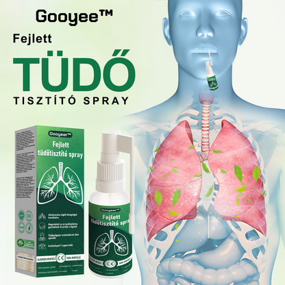 🍀𝐆𝐨𝐨𝐲𝐞𝐞𝐫™ Fejlett Tüdőtisztító Spray – Természetes támogatás a tüdő, hörgők és arcüreg egészségéért, a könnyebb légzésért