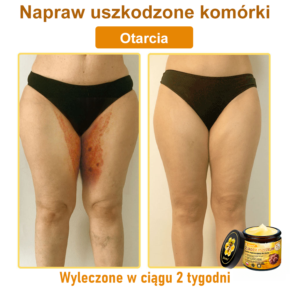 PL✨Leurea® Jad Pszczeli Regeneracja Skóry Krem🔥 Naturalna regeneracja skóry, wygładzenie zmarszczek i promienna cera-50 ml