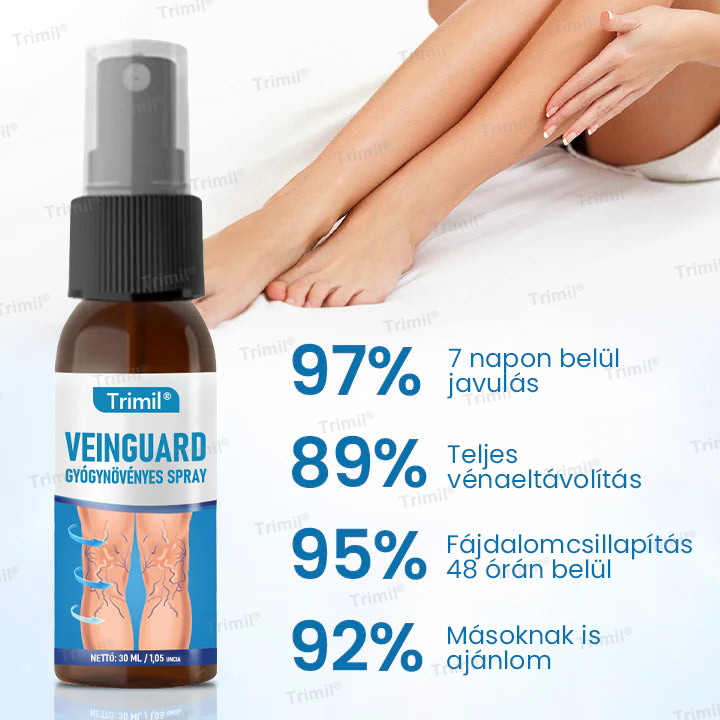 Trimil® VeinGuard Gyógynövényes Spray — 🔥Klinikailag bizonyított, hogy mindössze 7 nap alatt megszünteti a visszereket!