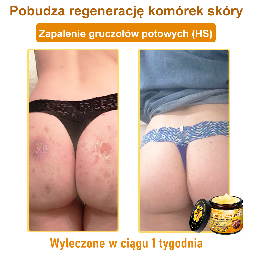 PL✨Leurea® Jad Pszczeli Regeneracja Skóry Krem🔥 Naturalna regeneracja skóry, wygładzenie zmarszczek i promienna cera-50 ml