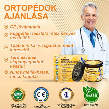 Gbpurity® Botulinum Toxin & Méhméreg Fájdalomcsillapító Krém 🍂 Hivatalos Márkabolt, MOT Jóváhagyással