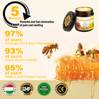 Gbpurity Méhméreg és Glükózamin Ízületi Krém – Hivatalos Márkabolt, MOT Jóváhagyással
