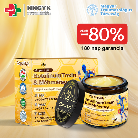 Gbpurity® Botulinum Toxin & Méhméreg Fájdalomcsillapító Krém – Hivatalos Márkabolt, MOT Jóváhagyással